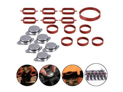 52531 zaslepky virivych klapek sani 33mm pro bmw e46 e60 e61 e83 e91