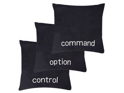 52537 control option command polstare 40 cm x 40 cm cerny set