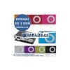 Digitální mini MP3 přehrávač se vstupem na SD kartu (Barva Černá)