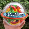 3d koule bludiste se 100 prekazkami