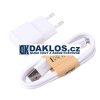 Sada USB nabíječky a datového a nabíjecího kabelu - bílá a černá (Barva Černá)