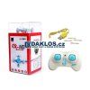 Mini RC Dron Kvadrokoptéra na dálkové ovládání (Barva Modrá)
