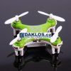 Mini RC Dron Kvadrokoptéra na dálkové ovládání (Barva Modrá)