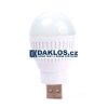 Mini LED USB žárovka (Barva Černá)