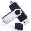 USB / Micro USB OTG Flash disk / Fleška 8 GB pro telefon i počítač (Barva Modrá)