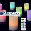 led elektronicka romanticka svicka 7 barev v 1