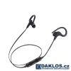 Špuntová bluetooth sluchátka na sport / běhání / jogging (Barva Černá)