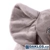 velky giganticky 60 cm plysovy sedy slon