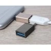 Redukce USB-C / USB 3.0 pro MacBook / Notebook / Telefon (Barva Černá)