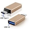 Redukce USB-C / USB 3.0 pro MacBook / Notebook / Telefon (Barva Černá)