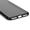 Carbonový ochranný kryt pro iPhone 7 (Barva Černá)