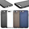 Carbonový ochranný kryt pro iPhone 7 (Barva Černá)