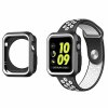 Ochranné sportovní pouzdro / kryt na Apple Watch - Bílo černé (Šířka hodinek 38 mm)