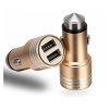 Nabíjecí Adaptér na USB nabíječky do auta DC 12V (Barva Černá)