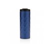 geometricky termohrnek 350 ml loooqs modry