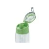 uzamykatelna lahev s kosikem na ovoce 700 ml loooqs cirazelena
