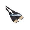 40756 2 hdmi datovy kabel 1m high speed 3d full hd 1080p