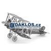 40840 3d kovova stavebnice puzzle letadlo