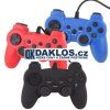 USB ovladač pro hry - Dual Shock Gamepad / Joystick (Barva Černá)