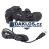 USB ovladač pro hry - Dual Shock Gamepad / Joystick (Barva Černá)