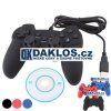 USB ovladač pro hry - Dual Shock Gamepad / Joystick (Barva Černá)