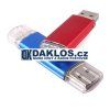 USB / Micro USB Flash disk OTG / Fleška 8 GB pro telefon i počítač (Barva Modrá)
