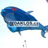 41017 3d obrovsky letajici drak delfin ryba 220 x 90 cm