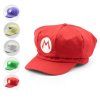 Super Mario - čepice - Cosplay - 5 barev (Barva Zelená)
