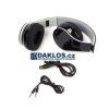 Bluetooth skládací bezdrátová sluchátka (Barva Černá)