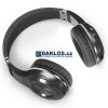 Bluetooth skládací bezdrátová sluchátka (Barva Černá)