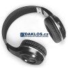 Bluetooth skládací bezdrátová sluchátka (Barva Černá)