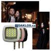 Přídavný LED blesk / svítilna pro telefon do 3,5mm Jack (Barva Černá)