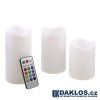 41923 3 led elektronicka romanticka svicka 7 barev v 1