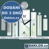 42052 2 nalepovaci 3d nastenne analogove hodiny