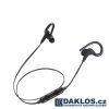 Špuntová bluetooth sluchátka na sport / běhání / jogging (Barva Černá)