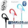 Špuntová bluetooth sluchátka na sport / běhání / jogging (Barva Černá)