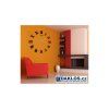 42292 2 nalepovaci 3d nastenne analogove hodiny