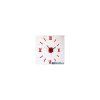 42325 2 nalepovaci 3d nastenne analogove hodiny
