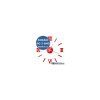 42325 4 nalepovaci 3d nastenne analogove hodiny