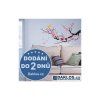 43318 obrazek napis na stenu svet nalepka
