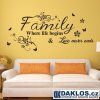 43345 2 obrazek napis na stenu svet nalepka