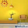 43450 2 nalepovaci 3d nastenne analogove hodiny