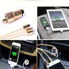 Nabíjecí Adaptér na USB nabíječky do auta DC 12V (Barva Černá)