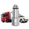 Nabíjecí Adaptér na USB nabíječky do auta DC 12V (Barva Černá)