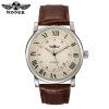 45298 elegantni automaticke hodinky winner s kozenym paskem