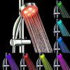 45457 barevna led sprchova hlavice svitici sprcha