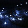47194 3m led retez hvezdicky studena bila na baterie