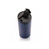 47428 2 geometricky termohrnek 350 ml loooqs modry