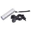 51445 1 cyklosvetlo predni 9led silver