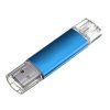 Micro USB Flash disk OTG 64 GB pro telefon i počítač (Barva Stříbrná)